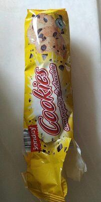 Cookies com pepitas de chocolate